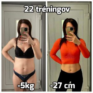Výsledok tréningu klienta 8
